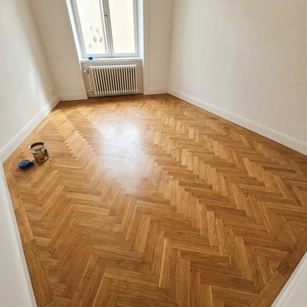 Top-down visgraat patroon
