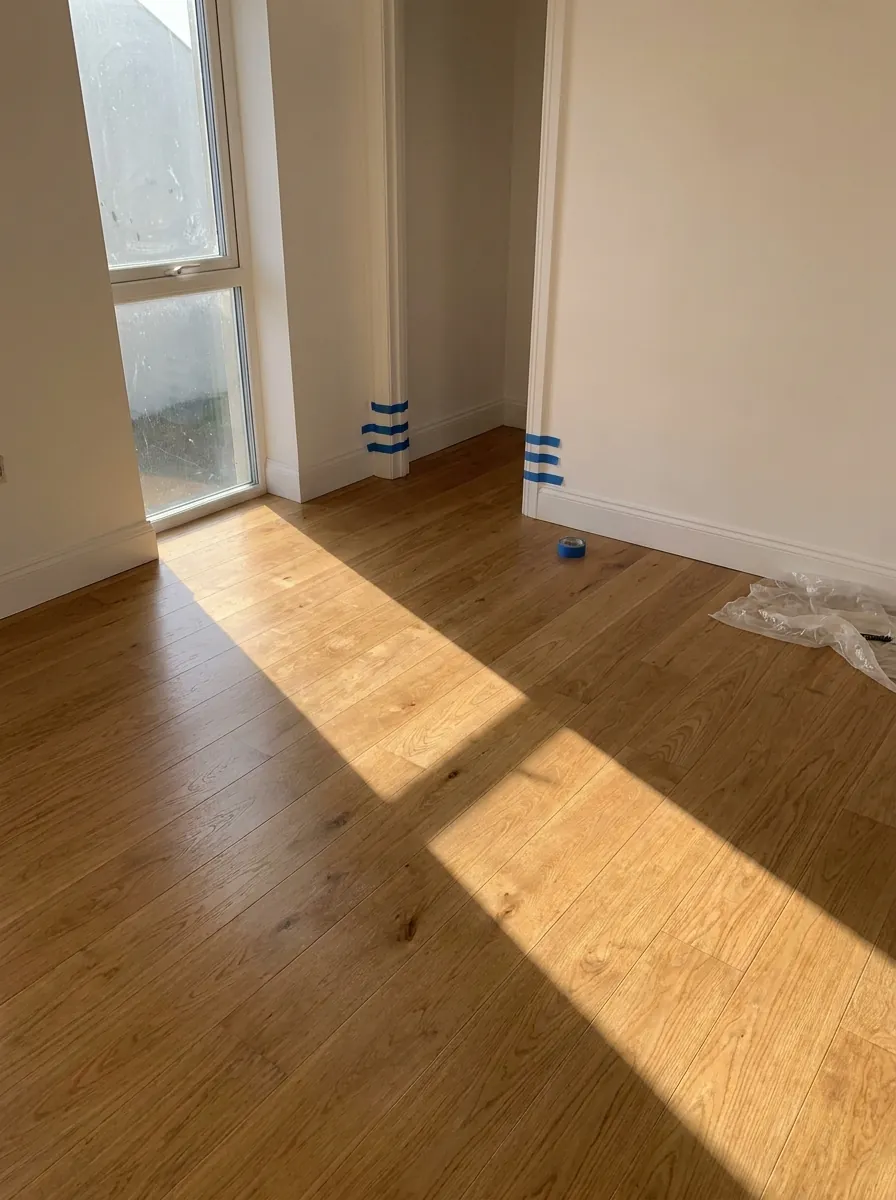 Zonlicht streep over visgraat